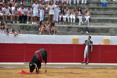 Imágenes de la novillada de las fiestas de Peralta