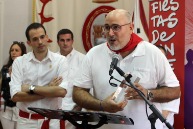 Fotos del cohete e inicio de las fiestas de Sangüesa