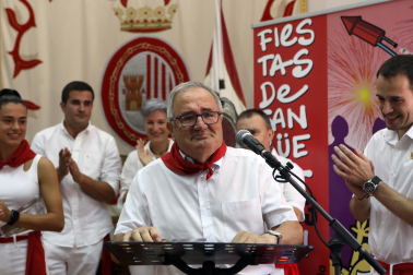 Fotos del cohete e inicio de las fiestas de Sangüesa