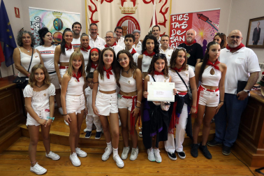 Fotos del cohete e inicio de las fiestas de Sangüesa