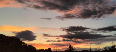 Atardecer. /