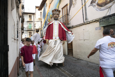Fotos del Día del Patrón, San Sebastián, en las fiestas de Sangüesa 2023.