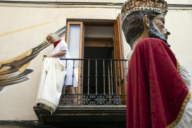 Fotos del Día del Patrón, San Sebastián, en las fiestas de Sangüesa 2023.