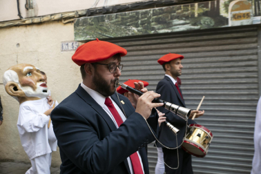 Fotos del Día del Patrón, San Sebastián, en las fiestas de Sangüesa 2023.