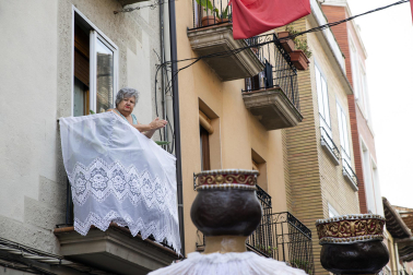 Fotos del Día del Patrón, San Sebastián, en las fiestas de Sangüesa 2023.