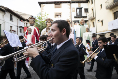 Fotos del Día del Patrón, San Sebastián, en las fiestas de Sangüesa 2023.