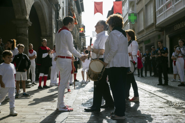 Fotos del Día del Patrón, San Sebastián, en las fiestas de Sangüesa 2023.