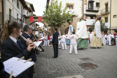 Fotos del Día del Patrón, San Sebastián, en las fiestas de Sangüesa 2023.