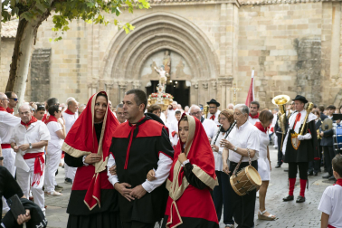 Fotos del Día del Patrón, San Sebastián, en las fiestas de Sangüesa 2023.