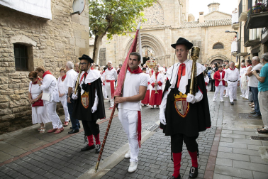 Fotos del Día del Patrón, San Sebastián, en las fiestas de Sangüesa 2023.