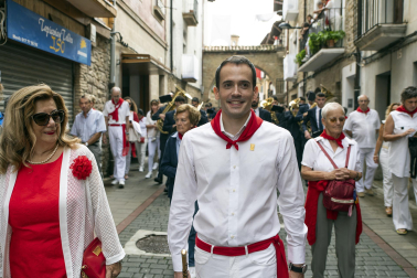 Fotos del Día del Patrón, San Sebastián, en las fiestas de Sangüesa 2023.