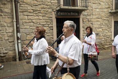 Fotos del Día del Patrón, San Sebastián, en las fiestas de Sangüesa 2023.