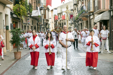Fotos del Día del Patrón, San Sebastián, en las fiestas de Sangüesa 2023.