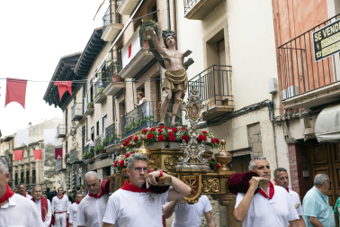 Fotos del Día del Patrón, San Sebastián, en las fiestas de Sangüesa 2023.