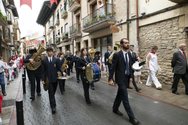 Fotos del Día del Patrón, San Sebastián, en las fiestas de Sangüesa 2023.