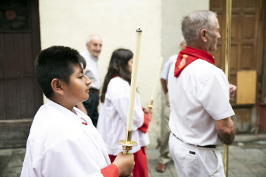 Fotos del Día del Patrón, San Sebastián, en las fiestas de Sangüesa 2023.