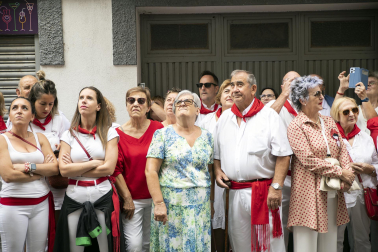 Fotos del Día del Patrón, San Sebastián, en las fiestas de Sangüesa 2023.
