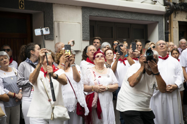 Fotos del Día del Patrón, San Sebastián, en las fiestas de Sangüesa 2023.