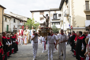 Fotos del Día del Patrón, San Sebastián, en las fiestas de Sangüesa 2023.