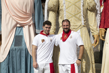 Fotos del Día del Patrón, San Sebastián, en las fiestas de Sangüesa 2023.