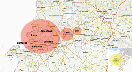 La "antigua Navarra", según describió el Príncipe de Viana en su Crónica de los Reyes de Navarra