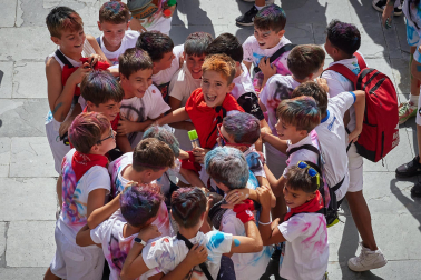 Fotos del cohete de fiestas de Zizur Mayor 2023.