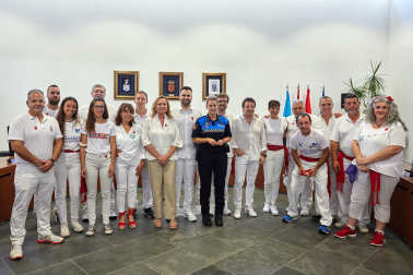 Fotos del cohete de fiestas de Zizur Mayor 2023.
