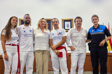 Fotos del cohete de fiestas de Zizur Mayor 2023.