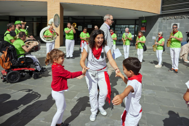 Fotos del cohete de fiestas de Zizur Mayor 2023.