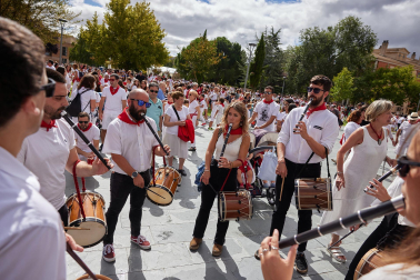 Fotos del cohete de fiestas de Zizur Mayor 2023.