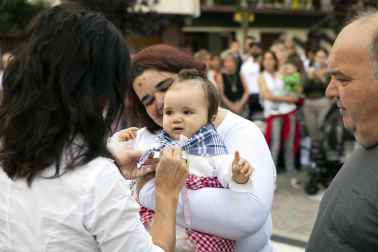 Lanzamiento del cohete de las fiestas 2023 en Alsasua