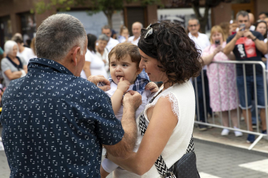 Lanzamiento del cohete de las fiestas 2023 en Alsasua