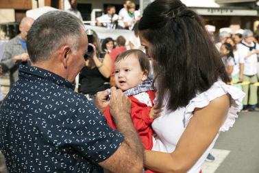 Lanzamiento del cohete de las fiestas 2023 en Alsasua