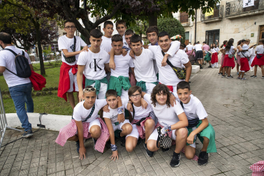 Lanzamiento del cohete de las fiestas 2023 en Alsasua