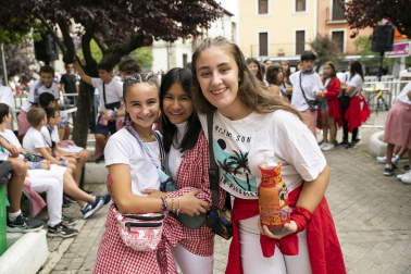 Lanzamiento del cohete de las fiestas 2023 en Alsasua