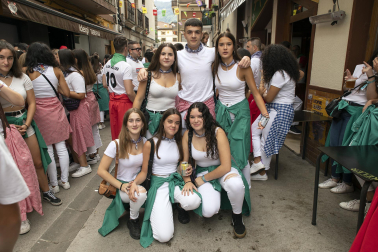 Lanzamiento del cohete de las fiestas 2023 en Alsasua