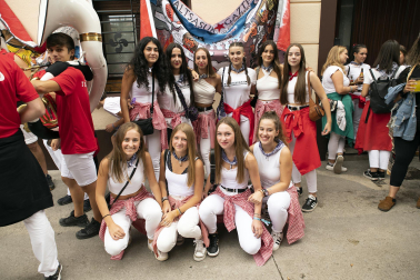 Lanzamiento del cohete de las fiestas 2023 en Alsasua