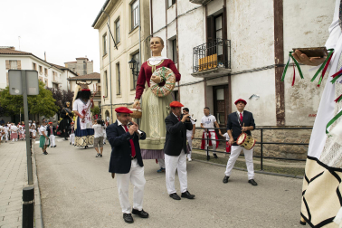 Lanzamiento del cohete de las fiestas 2023 en Alsasua