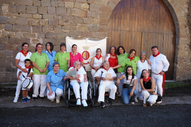 Fotos de la celebración del Día de los Mayores en fiestas de Sangüesa. /