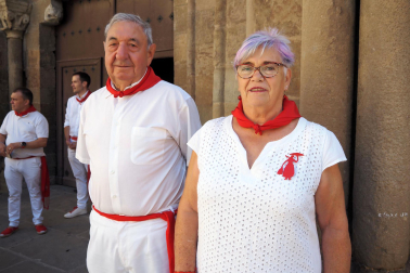 Fotos de la celebración del Día de los Mayores en fiestas de Sangüesa. /