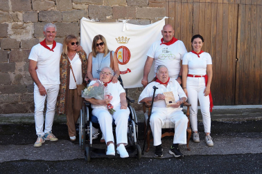 Fotos de la celebración del Día de los Mayores en fiestas de Sangüesa. /