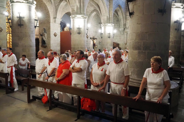 Fotos de la celebración del Día de los Mayores en fiestas de Sangüesa. /
