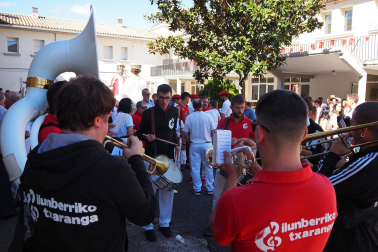 Fotos de la celebración del Día de los Mayores en fiestas de Sangüesa. /