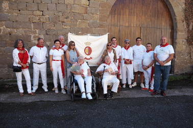 Fotos de la celebración del Día de los Mayores en fiestas de Sangüesa. /