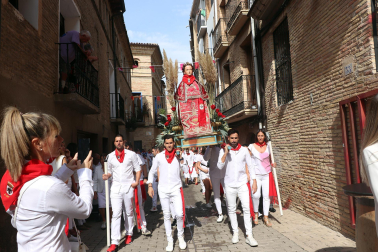 Fotos de la procesión de las fiestas de Villafranca.