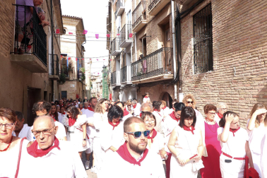 Fotos de la procesión de las fiestas de Villafranca.