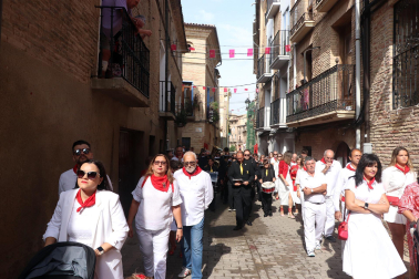 Fotos de la procesión de las fiestas de Villafranca.