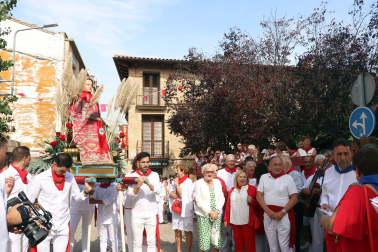 Fotos de la procesión de las fiestas de Villafranca.