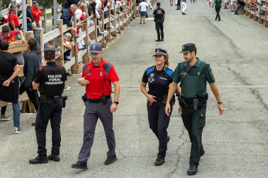 Fotos del sexto y último encierro de las fiestas de Sangüesa.