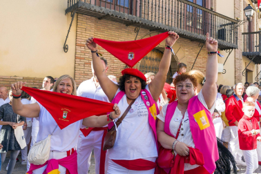 Fotos del cohete de las fiestas de Corella 2023./